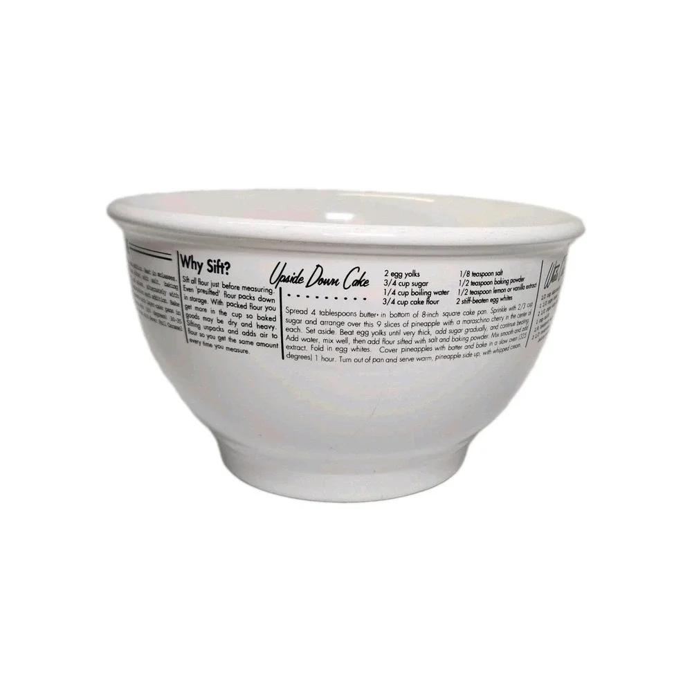 Rosanna Eating Out Recipe Mixing Bowl Food You'll Remember Retro Cake 8